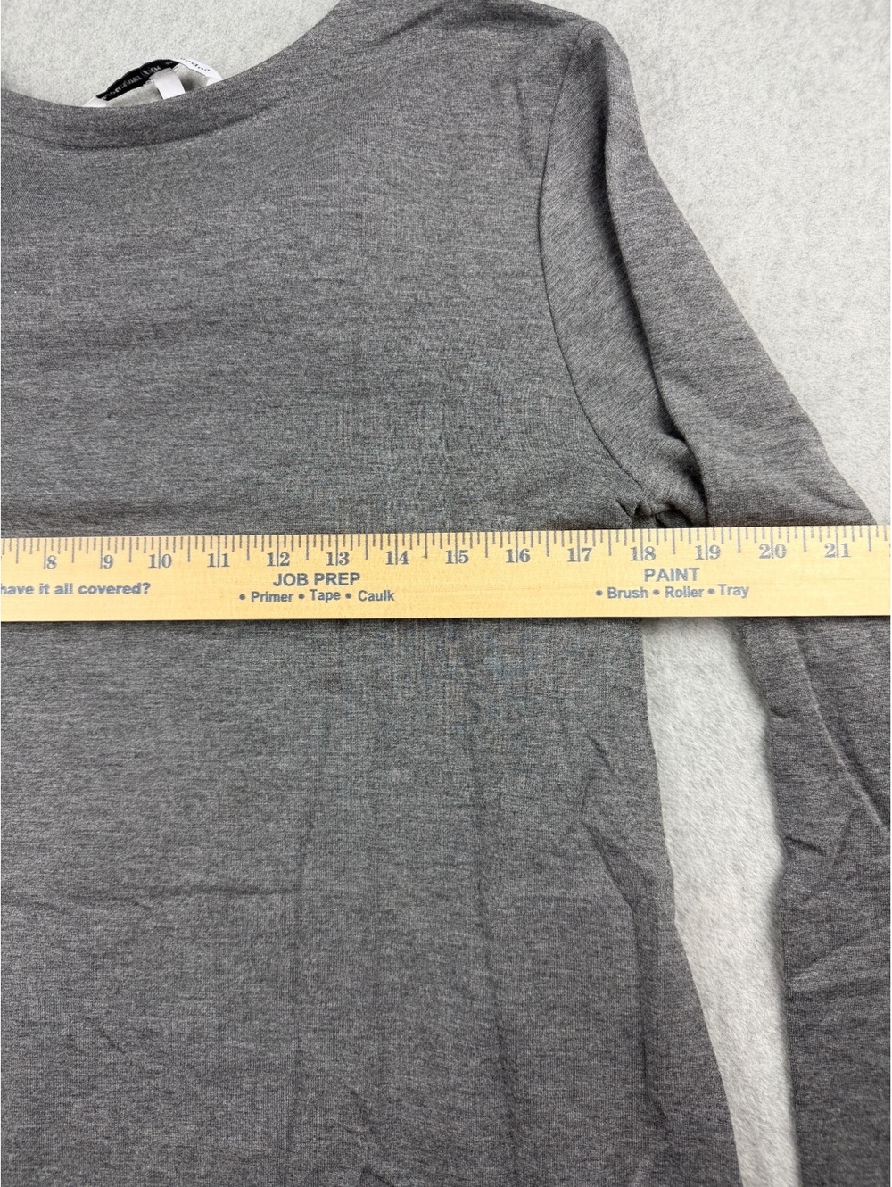 Grey long sleeve shift dress size L - Picture 5 of 6
